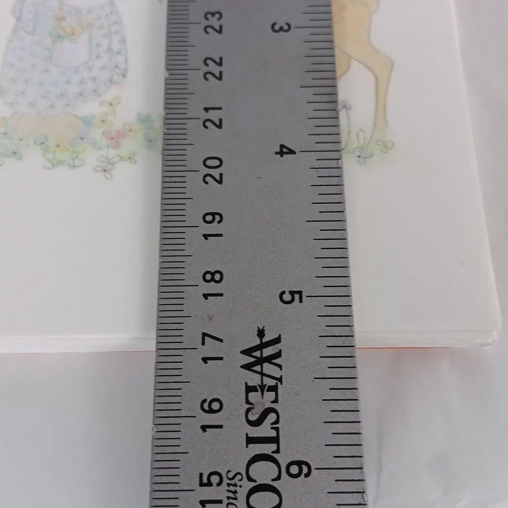Hallmark Precious Moments Thank You Notes New Unused Opened Package Blank Inside